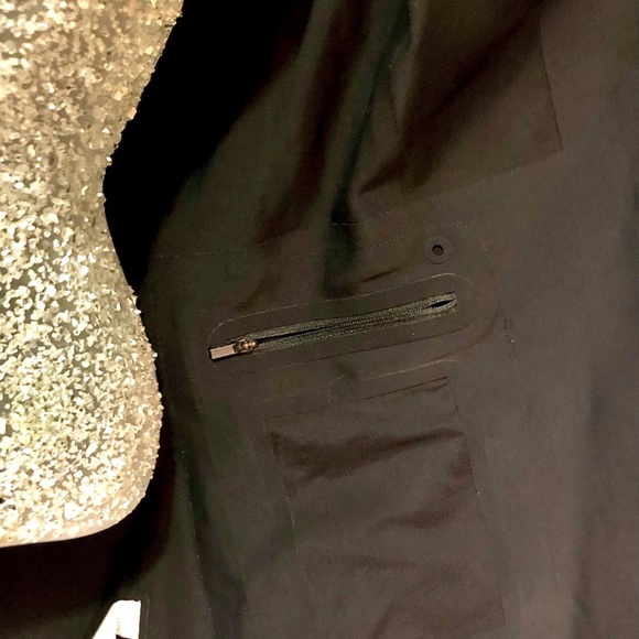 Athleta Interstellar Black Blazer, Size 0 - Picture 10 of 11